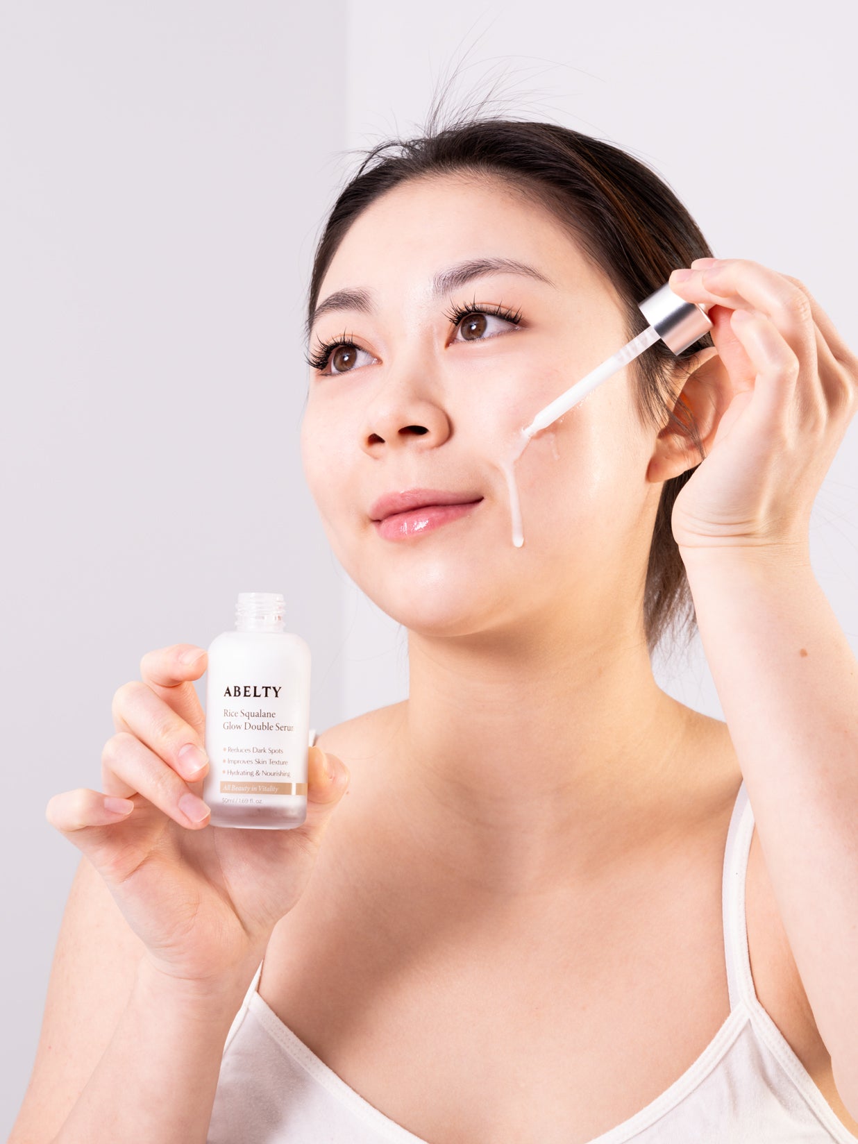 ABELTY RICE SQUALANE GLOW DOUBLE SERUM 50ml