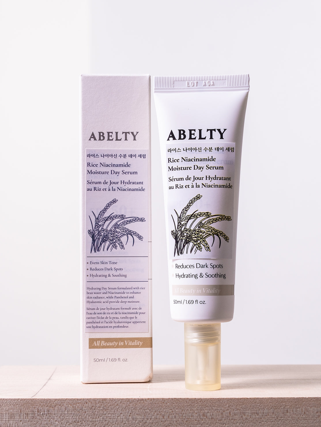 ABELTY RICE NIACINAMIDE MOISTURE DAY SERUM 50ml